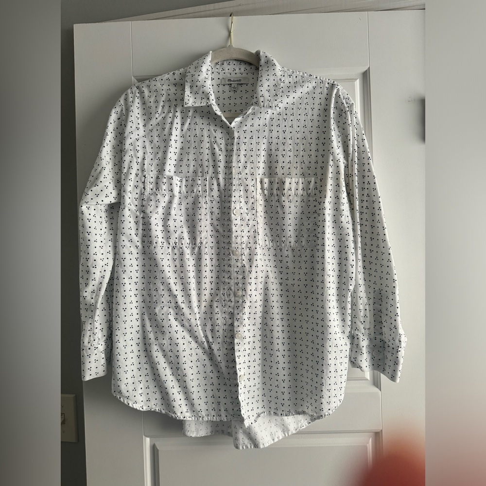 Madewell women’s shirt 100% Cotton size medium